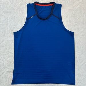Rhone Men’s Swift Sleeveless Training Tank Top Royal Blue Size Medium